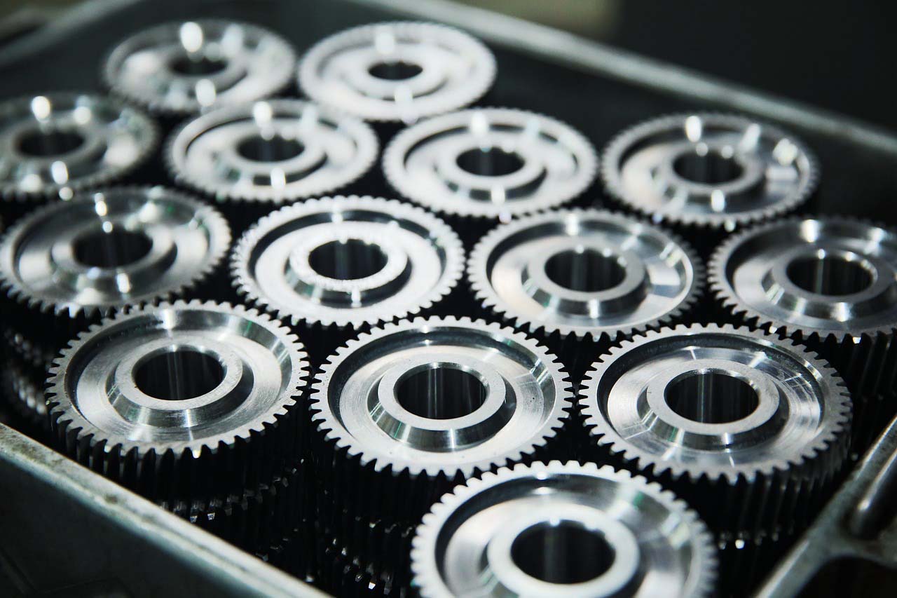 Engranajes en control de producción en la industria metal-mecánica en tiempo real